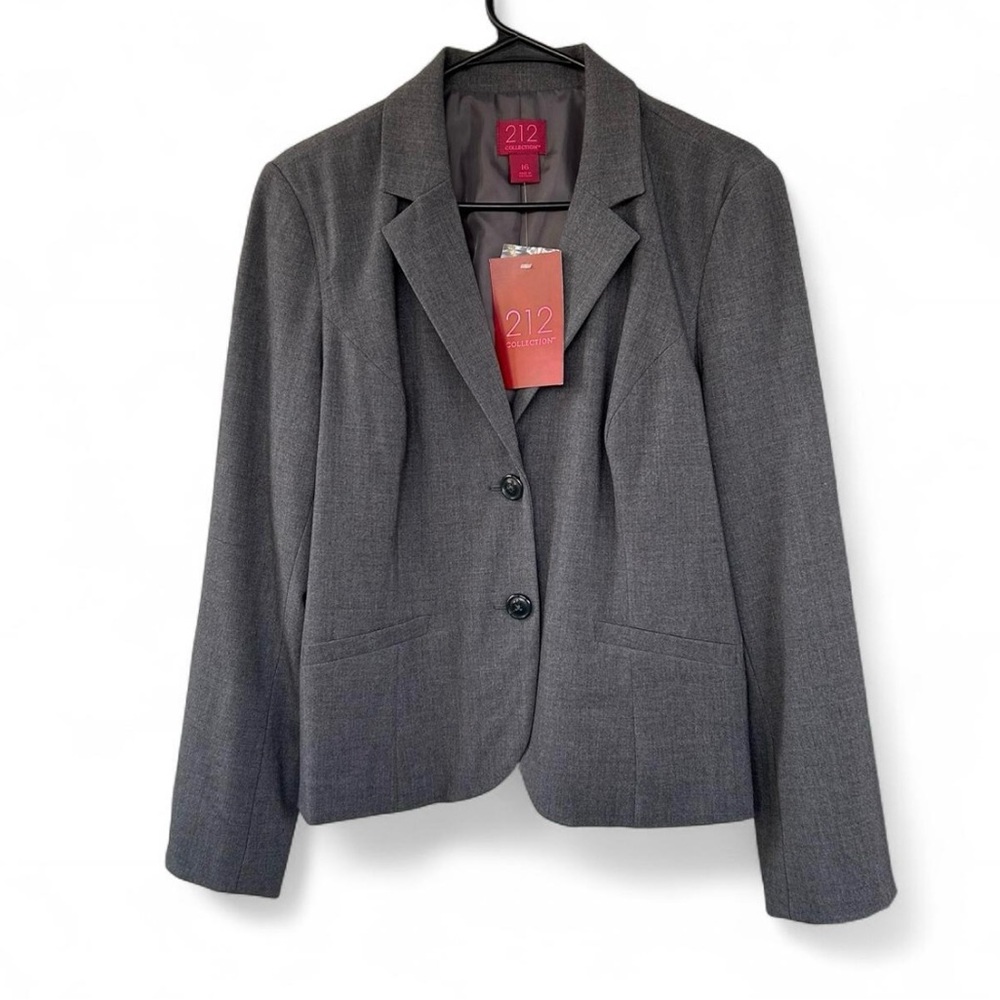 212 Collection Women's Charcoal Blazer